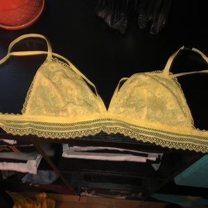 Yellow Victoria’s Secret bralette